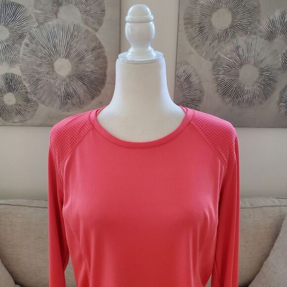 ✨COLUMBIA✨ Freezer Coil Omni-Wick Long Sleeve Protection Shirt - [Large, Pink] - Picture 5 of 13